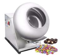 Machine d'enrobage de sucre Machine d'enrobage de bonbons Machine d'enrobage de sucre électrique, machine de polissage d'enrobage de chocolat Machine d'enrobage de noix d'arachide, machine d