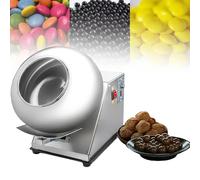 Machine d'enrobage de sucre Machine d'enrobage de sucre électrique 180 W, machine d'enrobage de bonbons 300 mm, machine de polissage d'enrobage de chocolat, machine de séchage d'enrobage de