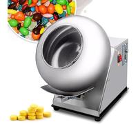 Machine d'enrobage de sucre Machine d'enrobage de sucre électrique, enrobeuse de sucre, enrobeuse de noix d'arachide, machine à boules de sucre, machine à polir l'enrobage de chocolat, 220 V