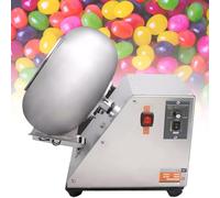 Machine d'enrobage de sucre Mini machine commerciale de fabrication de chocolat, petite machine d'enrobage de sucre, machine de polissage d'enrobage de chocolat de 1 à 4 kg, machine de sécha