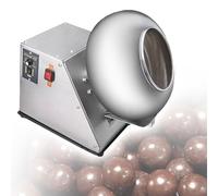 Machine d'enrobage de sucre Petite machine commerciale de polissage de bonbons - Pour enrober des boules de sucre et sécher le chocolat, poêle d'enrobage de sucre de table, pour comprimés, b