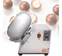 Machine d'enrobage de sucre, petite machine de mélange et de polissage de bonbons, machine d'enrobage de sucre électrique 180 W, boule de sucre enrobeuse pour les industries pharmaceutiques