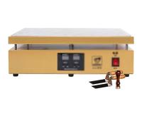 Machine D'Enroulement de Cellophane Manuelle Machine D'Étanchéité de Chauffage de Bureau, Machine D'Enroulement de Cellophane Pour, Parfums, Cosmétiques, Cigarettes, Blanc, JYLSSKUK, d'or