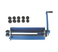 Machine d'enroulement manuelle d'équipement de conduit de Ventilation, Machine d'enroulement de tuyaux, Machine à rainures de feuille de fer avec 6 jeux de moules RM-12 ,Gagnez du temps et des efforts