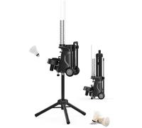 Machine d'entraînement de badminton avec contrôle intelligent par application, capacité de plus de 50 balles, vitesse variable et longue durée de vie de la batterie pour les débutants