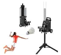 Machine d'entraînement de badminton portable, distributeur à piles, contrôle intelligent par application pour débutants et professionnels