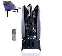 Machine d'entraînement de tennis de table avec lanceur multi-rotation, collecte automatique de balles et filet de capture pour les séances d'entraînement