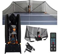 Machine d'entraînement de tennis de table avec ramassage automatique de balles et lanceur multi-rotation pour les séances d'entraînement