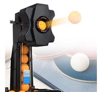 Machine d'entraînement de tennis de table, robot avec 30 à 90 balles par minute, vitesse réglable pour la pratique, parfait pour une utilisation en intérieur, améliore les compétences et les réflexes