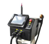 Machine d'épilation de laser de diode de 808nm + système multifonctionnel de beauté de machine de détartrage de picoseconde