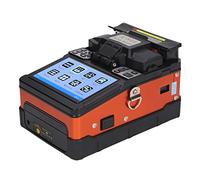 Machine d'épissure de Fibre Optique, Boîtier en ABS à Faible Perte 100-240V Épisseur de Fusion de Fibre Efficace Portable Haute Précision Intelligent pour l'industrie (Prise UE)