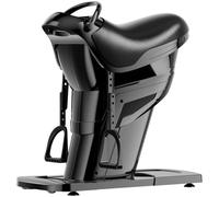 Machine d'équitation d'intérieur électrique 3D Simulation équitation Fitness Machine 20 vitesses Écran LCD One Touch Équipement de fitness aérobic pour la taille, les jambes, les hanches