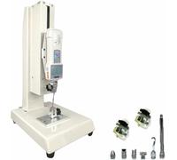 Machine d'essai de traction à affichage numérique avec support manuel de jauge de force, capacité 10 N-1000 N, 5 sondes, stockage de données de 999, course de 300 mm pour l'analyse de la résistance du