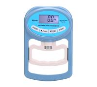 Machine d'essai de traction, Force Meter, 265Lbs/120Kg, Testeur De Préhension, Dynamomètre Numérique À Main, Écran LCD USB Pour L'entraînement Électrique(Blue)