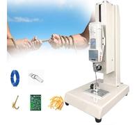 Machine D'Essai de Traction, Testeur Pression de Traction NuméRique 10-1000 N avec 5 Sondes, Manivelle Verticale 300 DéClenchements, pour Textiles, Recherche Scientifique, PêChe et Meubles,100N