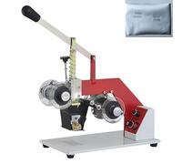 Machine d'estampage à chaud, mini machine de codage thermique réglable en température pour l'impression des dates et des logos, 10 à 60 fois/min, idéale pour une utilisation en production
