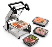 Machine d'étanchéité thermique du plateau alimentaire commercial, scellé manuel du plateau de conteneur alimentaire