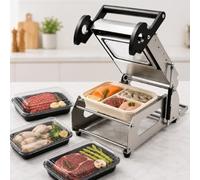 Machine d'étanchéité thermique du plateau alimentaire commercial, scellé manuel du plateau de conteneur alimentaire