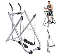 Machine d'exercice Air Walker Planeur Cardio Elliptique for Exercices À Domicile Elliptique Pliable for Petits Espaces, Capacité De Poids De 265lb for Maison Salle De Sport Et Bureau