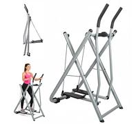 Machine d'exercice Air Walker, Stepper Aérobique Home Space Walker, Elliptique Pliable for Petits Espaces, Machine d'exercice Cross Trainer Glider for Hommes Femmes Équipement De Fitness