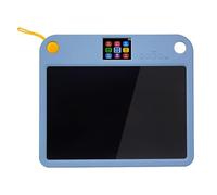 Machine d'exercice multifonction pour enfants, apprentissage Pinyin chinois, mathématiques, caractères chinois, idiomes, poésie antique, planche à dessin à la main (31*26*2 cm, bleu)