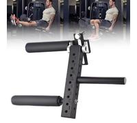 Machine d'extension de jambe et de boucle, fixation réglable pour support de squat, améliore l'entraînement du bas du corps