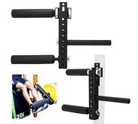 Machine d'extension de jambe - Machine de courbure de jambe réglable - 8 positions réglables avec plaque chargée pour la salle de sport à domicile - Accessoires de support d'extension de jambes