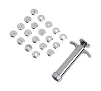 Machine d'extrudeuse d'argile avec 19 disques design pour créer des formes en pâte à sucre, fondant, argile polymère, pâtisserie et pâte à pain