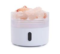 Machine D'humidification de Diffuseur de Pierre de Sel, Humidificateur de Brume d'air D'éclairage coloré de Bureau avec Chargement USB adapté aux Comptoirs de Bureaux de Chambre