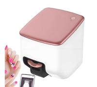 Machine D'impression Automatique Pour Ongles, Contrôle Via Application Mobile Avec Galerie De Modèles, Impression Rapide En 10 Secondes, Pour Usage à Domicile, Salon De Manucure, Passionnés De Nails