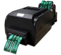 Machine d'impression de ruban de satin, imprimante à 4 rangées de 12 à 20 mm, impression de texte et de logo personnalisés, prend en charge plus de 50 langues pour les mariages, les fêtes, les