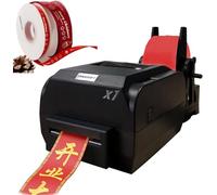 Machine d'impression De Ruban, Imprimante Numérique À Ruban, Machine d'impression par Estampage pour Emballage Cadeau, 150 Mm/s, Résolution d'impression 200 Dpi, SingleRow (Singlerow)