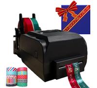 Machine D'Impression Par Gaufrage Sur Ruban Satin Pour Emballage, Imprimante Numérique De Ruban Multi-Lignes, Largeur 25-108mm/20-50mm/12-20mm, 200PPP, 150mm/s, Prend En Charge 50+ Langues,Double