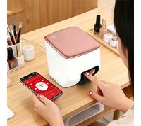 Machine d'impression portable de vernis à ongles 3D, contrôlée par application, photos/dessins animés/textes avec galerie de design, impression rapide en 10 secondes