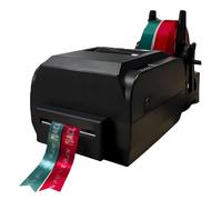 Machine d'imprimante à ruban de satin personnalisable avec support, imprimante personnalisée à faire soi-même prend en charge plus de 50 langues, pour mariages, fêtes, anniversaires
