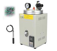 Machine d'injection de Cire, injecteur de Cire à contrôle numérique de température 0 ℃-110 ℃, avec manomètre et poignée de Pompe, pour moules à Bijoux, Fabrication de Bougies, travaux manuels