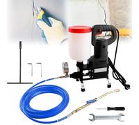 Machine D'injection Haute Pression, 1100W 2L Machine Joint Sol Pompe D'injection Haute Pression Perfusion Injection Avec Manomètre Utilisé Pour Réparer Maisons Bâtiments Ponceaux Fissures Du Sol