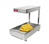 Machine D'isolation De Frites en Acier Inoxydable, Table Chauffante Commerciale for Garder Les Gaufres/gâteaux/Beignets Au Chaud Conserver Les Aliments Frais