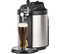 machine distributeur de bière tireuse de 5L avec Refroidissement intégré 2 à 12 °C 65W gris noir BW1890 H.Koenig