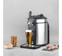machine distributeur de bière tireuse de 5L avec Refroidissement intégré 2 à 12 °C 65W gris noir