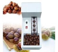 Machine d'ouverture de marrons électrique commerciale, coupeuse automatique de rainures sur les marrons avec vitesse et profondeur réglables, canal simple ou double optionnel pour la transform single