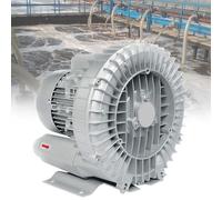 Machine d'oxygénation industrielle pour piscines, souffleur régénératif 220 V/380 V, souffleur à canal latéral 750 W pour le traitement des eaux usées et la fermentation, améliore l'efficaci