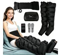 Machine Drainage Lymphatique, Pressothérapie Électrique à Compression Air Pression Réglable Corps Entier, Améliore Circulation Soulagement Douleur Lymphœdème Lipœdème Récupération Post-Chirurgie