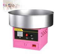 Machine électrique à barbe à papa avec cuve en acier inoxydable de 45 cm | Inclut pelle à sucre et tiroir-idéale pour la maison, les fêtes foraines, les anniversaires d'enfants et les réunions famille