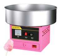 Machine électrique à barbe à papa avec cuve en acier inoxydable de 45 cm | Inclut pelle à sucre et tiroir-idéale pour la maison, les fêtes foraines, les anniversaires d'enfants et les réunions famille