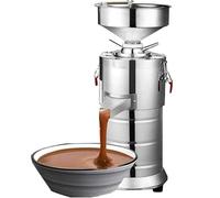 Machine électrique à beurre de sésame et d'arachide, broyeur en acier inoxydable, machine commerciale de 1100 W pour la transformation des aliments à haut volume