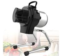 Machine Électrique À Couper Les Poireaux, Avec Masque D'alimentation Multi-orifices, Épaisseur De, Robot Culinaire Et Hachoir, Pour Poivrons, Oignons Verts Hachés, Coriandre, Poireaux(FC-110SC)