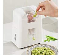 Machine électrique à décortiquer les haricots de pois, faible taux de casse, semi-automatique, efficace pour les pois, le soja, les damame