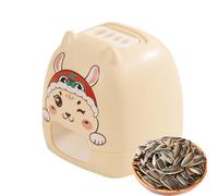 Machine électrique à noyau de melon - Construction durable à bouton miniature, extracteur de biscuits en forme animale, unité d'épluchage de noyau de fruits frais, appareil de transformation des