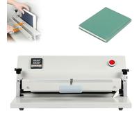 Machine électrique à rainurer les livres à couverture rigide, outil de pressage de rainure de livre robuste avec contrôleur numérique LED, profondeur de rainure réglable, fonctionnement sans effort